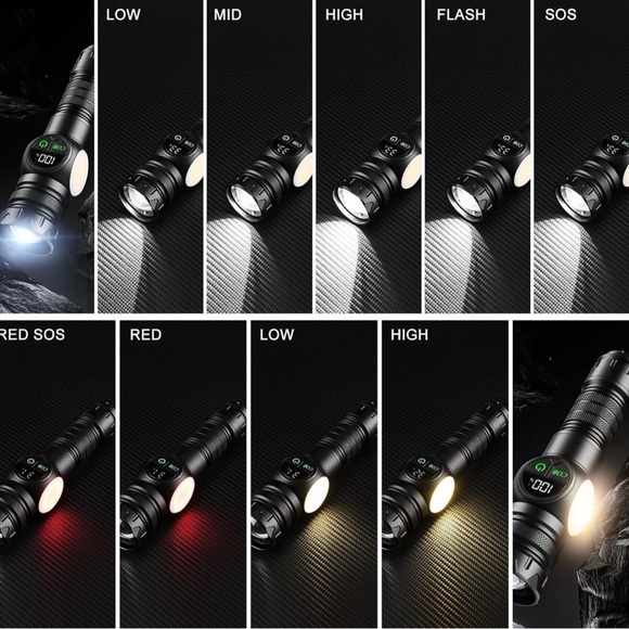 3 In 1 Flashlight - Picture 2 of 8